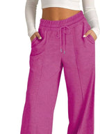 Wide Leg Drawstring Pants