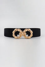 Zinc Alloy Buckle Elastic Belt