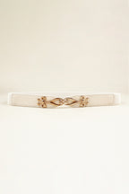 Alloy Buckle Elastic Belt