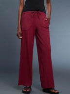 Relaxed Fit Drawstring Pants