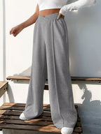 Wide Leg High Waist Pants