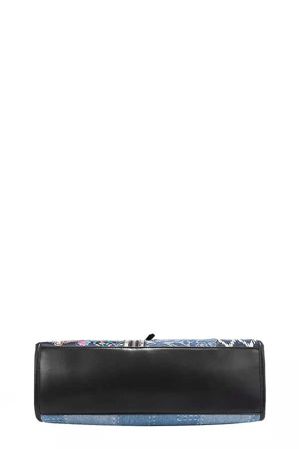 Nicole Lee USA Bosque de Amor Denim Tote Bag