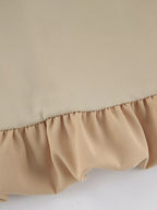 Puff Sleeve Cropped Jacket