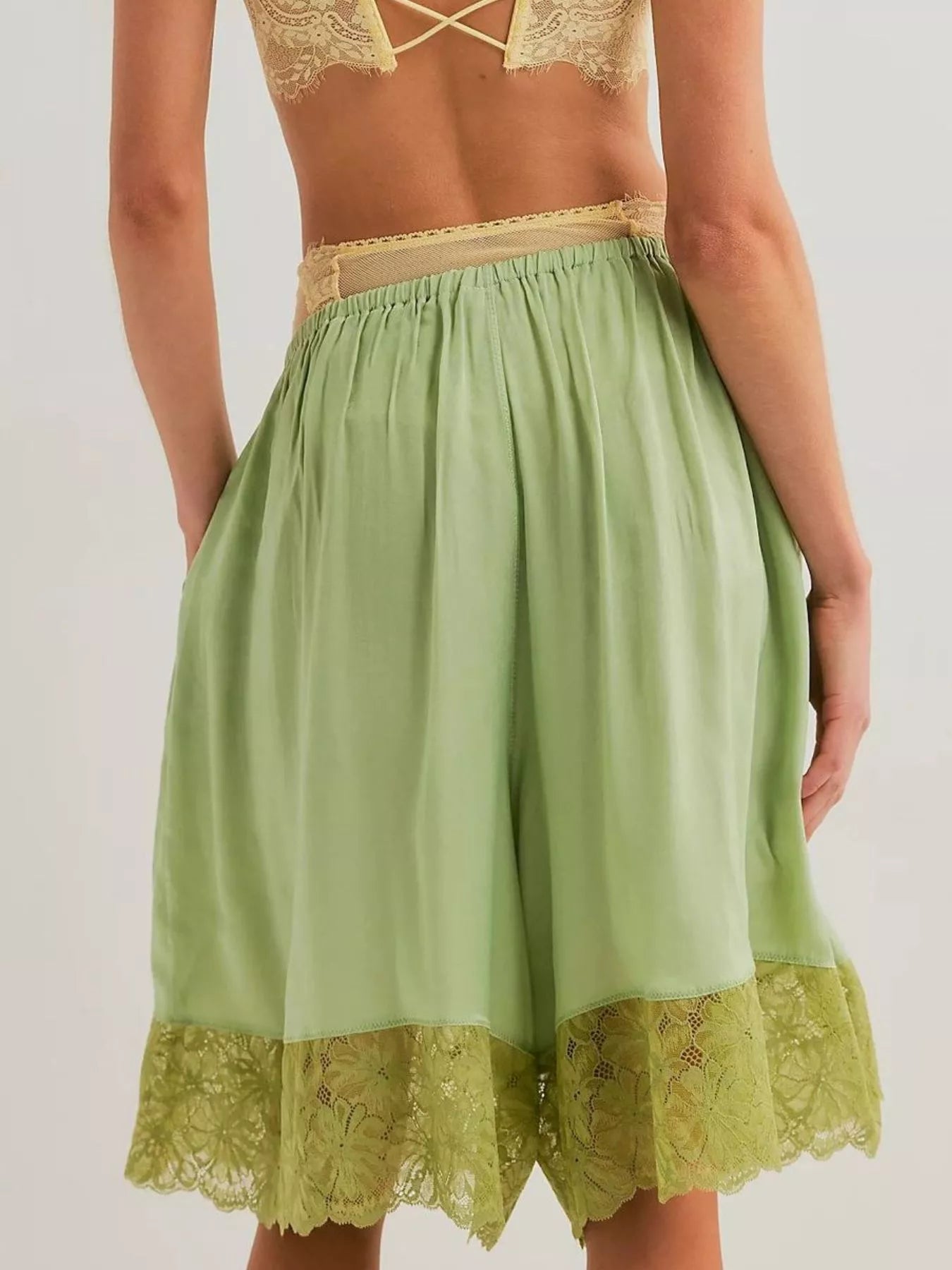 Lace Detail Shorts