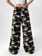Drawstring Wide Leg Pants