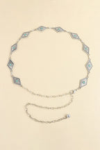 Vintage Turquoise Alloy Belt