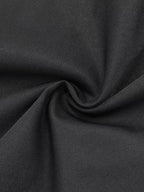 Plus Size Surplice Long Sleeve Wrap Mini Dress