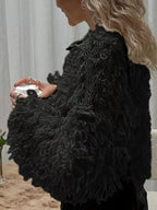 Fringe Button Up Cardigan