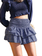 Layered Mini Skirt