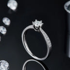 Moissanite 925 Sterling Silver Ring