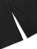 Plus Size High Waist Wide Leg Smocked Waist Pants
