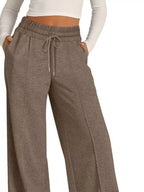 Wide Leg Drawstring Pants