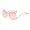 EUGENE | Women's Trendy Oversized Pantone Lens Sunglasses