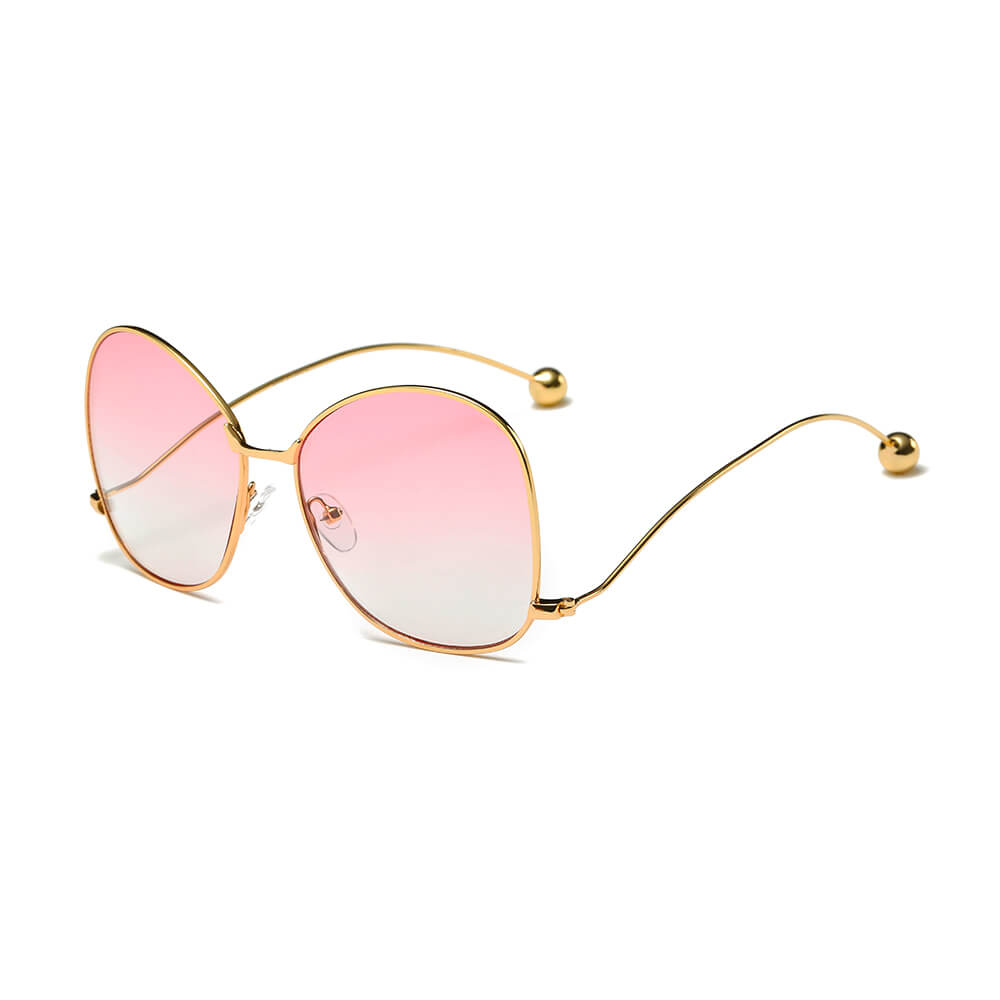 EUGENE | Women's Trendy Oversized Pantone Lens Sunglasses