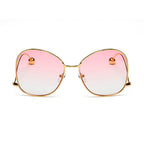 EUGENE | Women's Trendy Oversized Pantone Lens Sunglasses