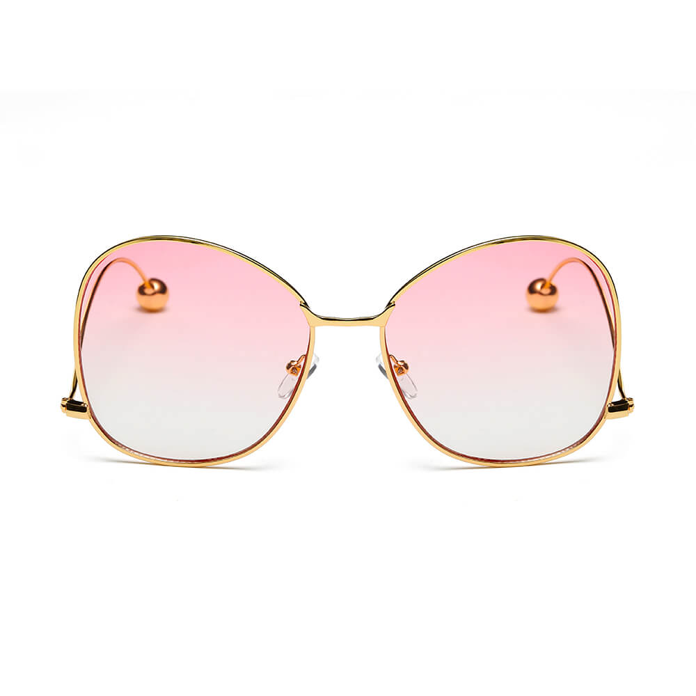 EUGENE | Women's Trendy Oversized Pantone Lens Sunglasses