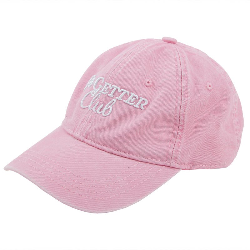 Go-Getter Club Vintage Washed Unstructured Baseball Cap - 100% Cotton