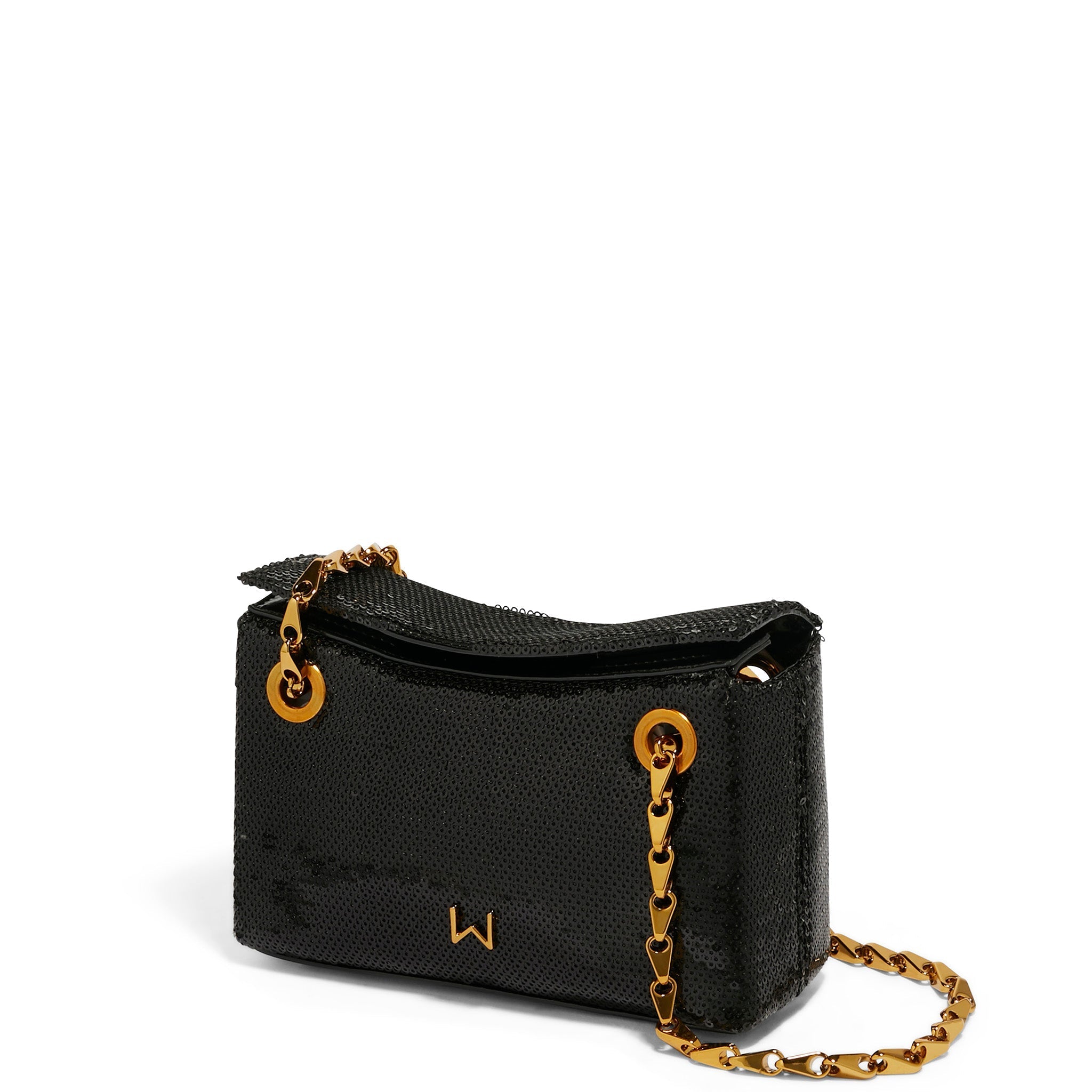 H.O.W. WE ARE MARVELOUS SMALL DOUBLE CHAIN CROSSBODY