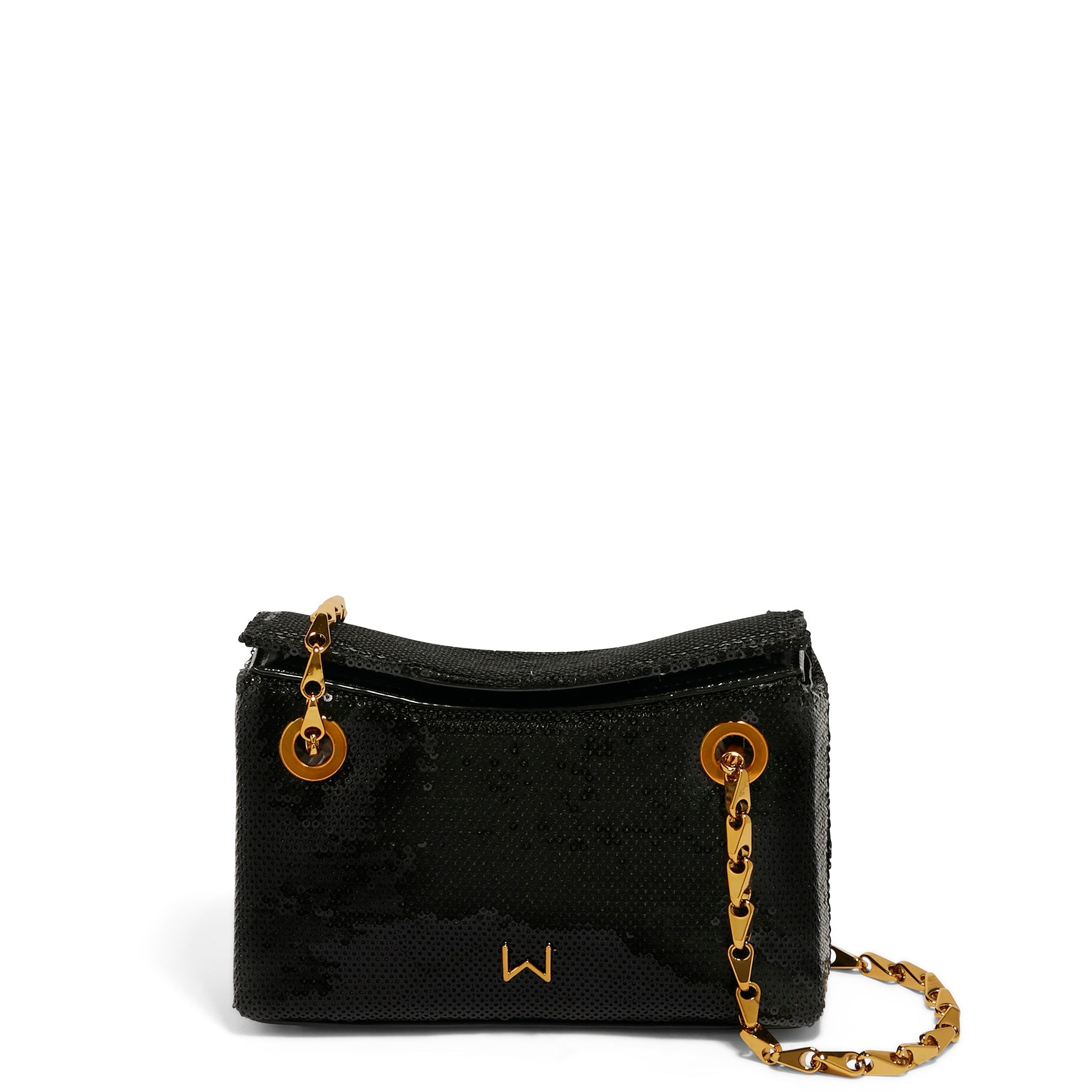 H.O.W. WE ARE MARVELOUS SMALL DOUBLE CHAIN CROSSBODY