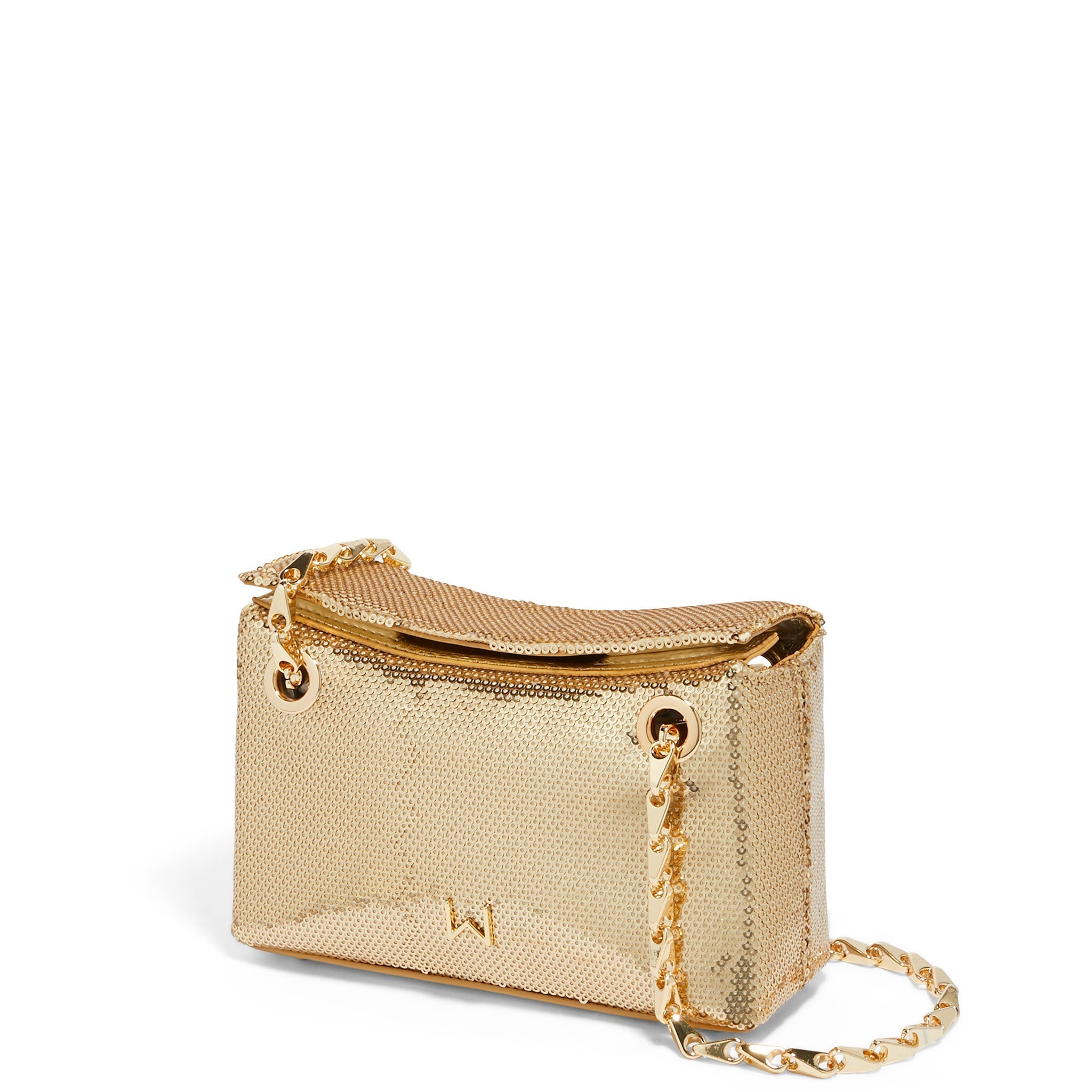 H.O.W. WE ARE MARVELOUS SMALL DOUBLE CHAIN CROSSBODY