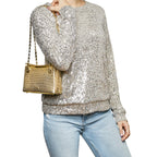 H.O.W. WE ARE MARVELOUS SMALL DOUBLE CHAIN CROSSBODY