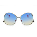 EUGENE | Women's Trendy Oversized Pantone Lens Sunglasses