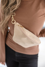 Colorful Nylon Sling Bum Hip Bag with Strap