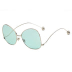 EUGENE | Women's Trendy Oversized Pantone Lens Sunglasses