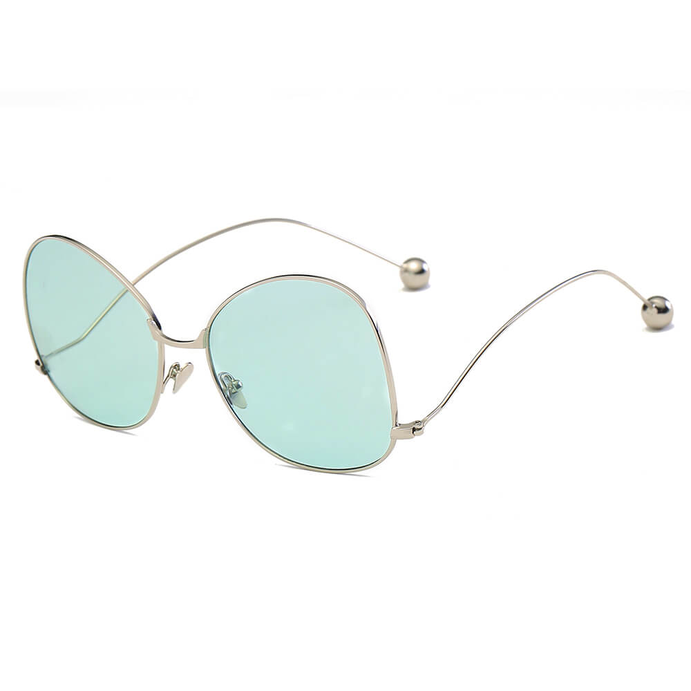 EUGENE | Women's Trendy Oversized Pantone Lens Sunglasses