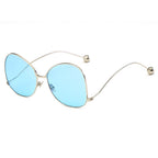 EUGENE | Women's Trendy Oversized Pantone Lens Sunglasses