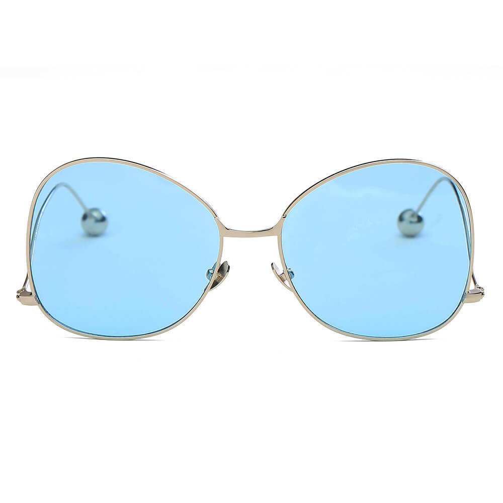 EUGENE | Women's Trendy Oversized Pantone Lens Sunglasses