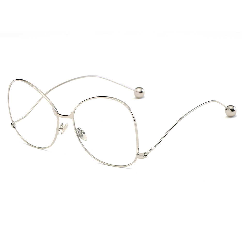 EUGENE | Women's Trendy Oversized Pantone Lens Sunglasses