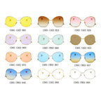 EUGENE | Women's Trendy Oversized Pantone Lens Sunglasses