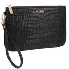 Ellen Tracey Croco Wristlet