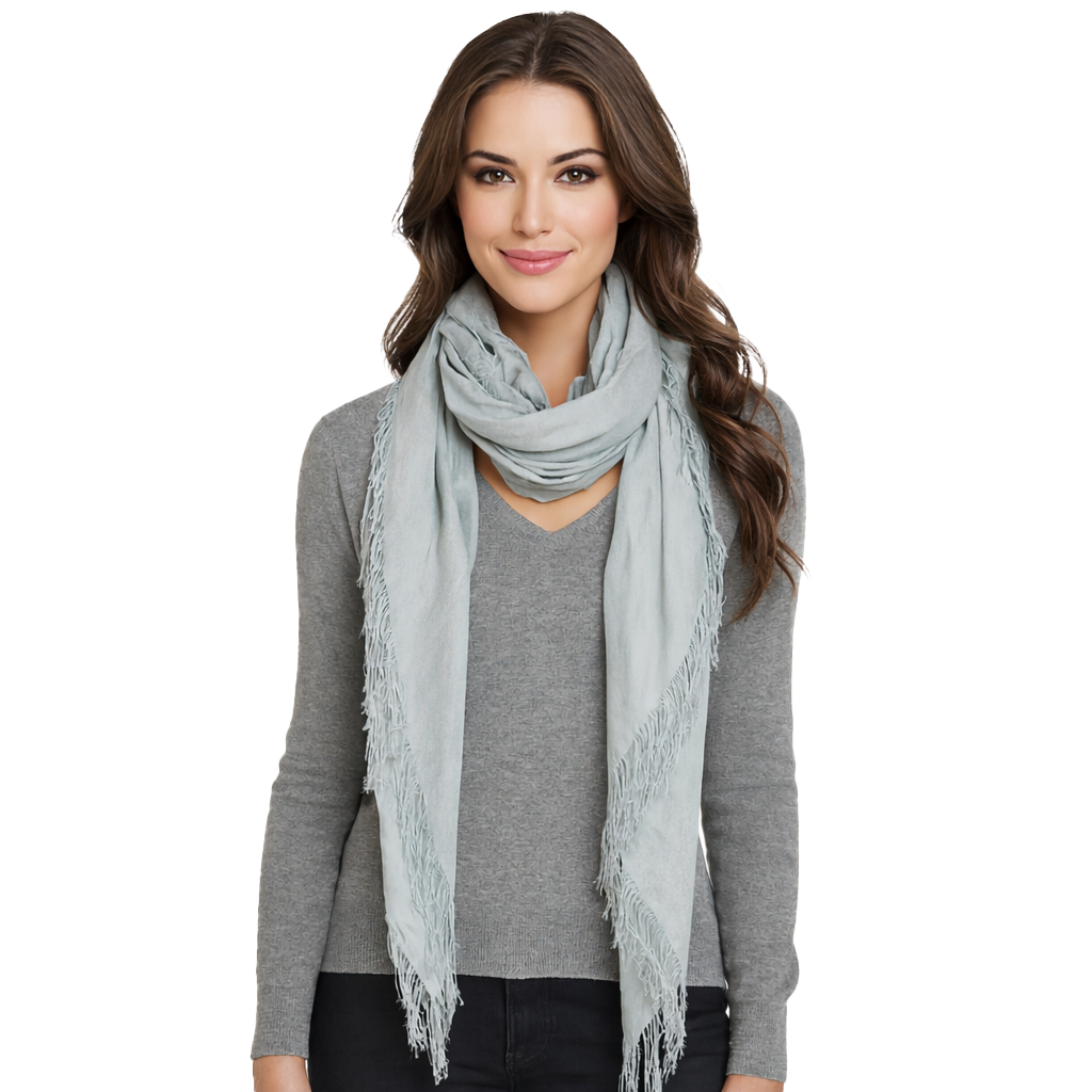 Cashmere Tissue Solid Scarf