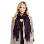 Cashmere Tissue Solid Scarf