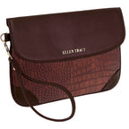 Ellen Tracy Clutch with Wristlet Strap